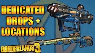 Borderlands 3 - All Legendary Dedicated Drops & Locations for DLC 2 (Guns, Love and Tentacles)