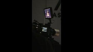 Using anamorphic lenses on a security commercial