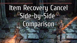 More Item Attack Recovery Cancel Comparisons