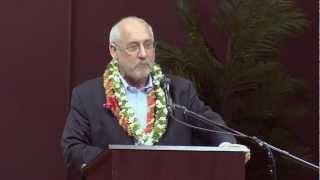 Joseph Stiglitz - UH Manoa - March 13, 2012