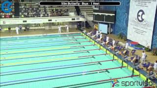 50m Butterfly - Boys - 1 Heat