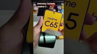 realme C65 Quick Unboxing with contents