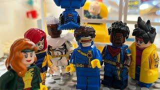 X-Men vs Avengers Part 1 Lego stop motion @XTBricksStudio