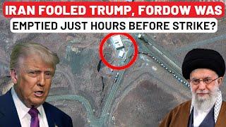 Iran Removed Nuclear Materials From Fordow Hours Before US Bombing? Explosive Satellite Images Out
