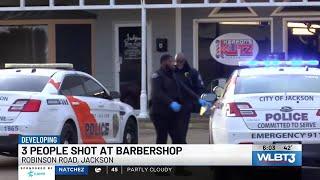 3 injured in Thanksgiving shooting at Jackson barbershop