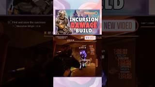 Best Incursion DPS Build | Easy Ouroboros Exotic SMG #division2 #incursion #damagebuild #ouroboros