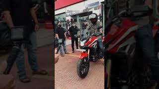 Honda cb200x First delivery in calicut #malayalam #cb200x #honda