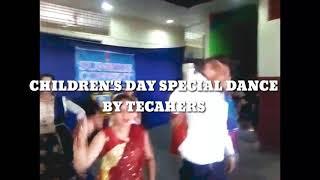 CHILDREN'S DAY DANCE PERFORMANCE BY TEACHERS _AMIT MATOLYA