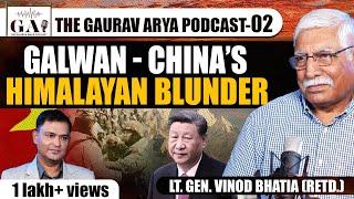 EP:02 l Jammu Terror Attacks. Time To Act Against Pak-Lt Gen Vinod Bhatia On The Gaurav Arya Podcast