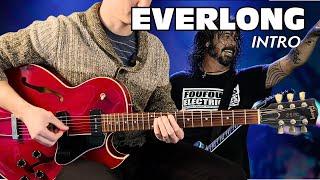 Everlong intro - Playthrough + Guitar Lesson with TABS