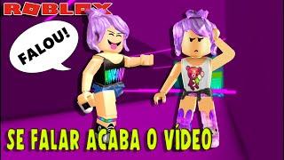 Roblox - Ana & Bela, DESAFIO NÃO PODE FALAR IRMÃ NO CORREDOR CAI DEMAIS (Corridor of Hell)