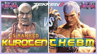 Tekken 8 ▰ KUROTEN (#5 Ranked Heihachi) Vs TheBM (#38 Bryan) ▰ High Level Gameplay