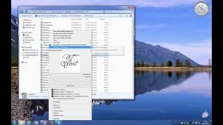 Как установить шрифт в Windows