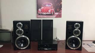 Technics SB-CD301 3 WAY SPEAKER SYSTEM & SU-X302