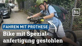 Dreister Diebstahl: Mountainbike mit Spezialumbau für Prothese geklaut | hessenschau