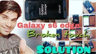 samsung galaxy s6 edge glass only replacement | technical ustaaj | broken touch solution