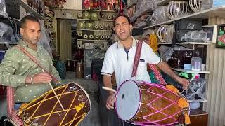Prabhu music house new star dhol group booking  all world wholesale Dhol shop Ludhiana