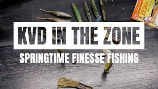 Top 3 "Need to Have Baits" for Springtime Finesse Bass Fishing - KVD In The Zone