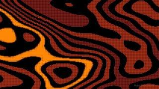 Y2K Pixel Glow Live Wallpaper • 10-Hour Hypnotic LED Loop (4K 60FPS) | Orange, Red & Black