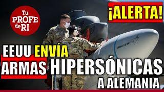 ÚLTIMA HORA: EEUU DOBLA LA APUESTA. DESPLIEGA ARMAS HIPERSÓNICAS A ALEMANIA Y F16 A UCRANIA