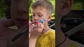 Paint the face of your favorite car What else would you like to paint?#children's sketches #doodles