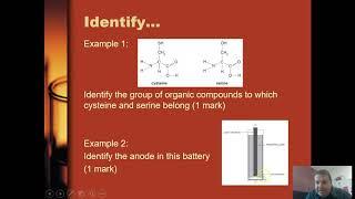 Exam Hints and Tips - Stage 2 SACE Chemistry