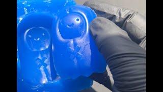 How to recycle resin 3d printed supports using molding and casting with silicone