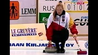 2001 European Women's Curling Championship - Schopp vs Jarkova (End 10)