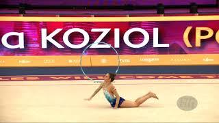 KOZIOL Natalia (POL) - 2019 Rhythmic Worlds, Baku (AZE) - Qualifications Hoop