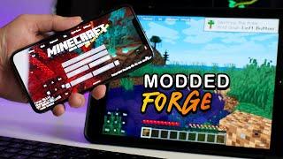 Modded Forge Minecraft On iPhone / iPad Full Guide iOS 14