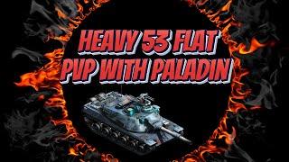 war commander heavy lvl  53 flat in pvp with paladin