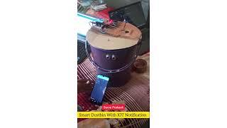 Smart dustbin with IOT notification