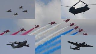 Trooping The Colour 2025 Royal Air Force Flyover |  ️