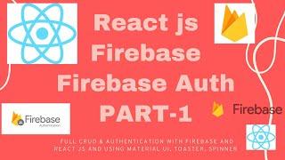 React authentication with firebase||Complete Login & Sign Up||Material UI