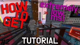 How to get EXTREMELY Low MS | Roblox Parkour (Wallboosts)