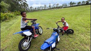 DIRTBIKE BOYS (YAMAHA PW-50, TTR -110 & STACYC BALANCE BIKE)