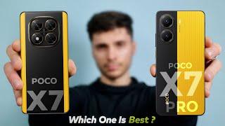 Poco X7 vs Poco X7 Pro | Which One Is Better ?