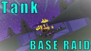 Tank Base Raid With 50+ Missiles! | Unturned