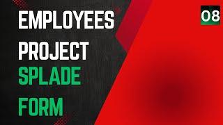 8 Update User with Splade Form | Laravel Splade Tutorial Employees Management Project