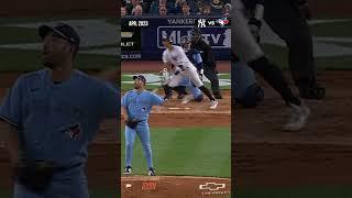 His 2023 wasn't ALL bad #yankees #mlb #baseball #hitting #batting #newyork #bronx