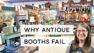 #1 Reason Antique Booths Fail AND Tips on How to Succeed