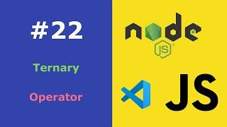 JavaScript for Beginners #22 The Ternary (Conditional) Operator | Conditional Statements