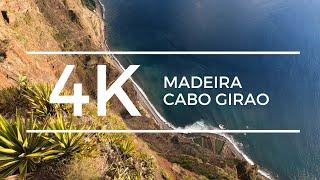 Madeira Walking Tour 4K, Cabo Girão Skywalk, Europe's Highest Cliff Portugal