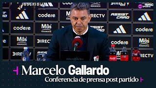 EN VIVO: Marcelo Gallardo habla en conferencia de prensa tras River vs. Newell’s