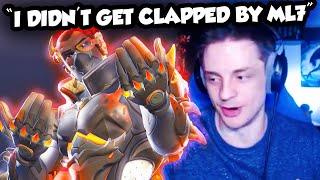 "I didn't get clapped by mL7"... yeah buddy you did w/ reactions | Overwatch 2