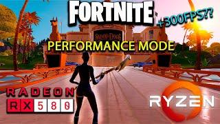 Fortnite Chapter 2 REMIX : Modo Rendimiento | RX 580 8GB | Ryzen 5 5600X