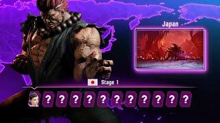 Street Fighter 6 - Akuma Arcade Mode (Classic Costume)