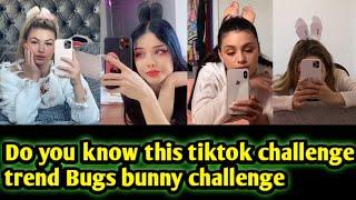 Latest Bugs bunny challenge tiktok compilation 2021 / Peach  bugs bunny trend viral 2021