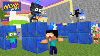 Nerf War  - Funny Minecraft Animation