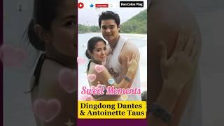 Dingdong Dantes and antonniete Taus Sweet Moments #shortsviral #pinoyshowbiz #trending #filipinoactr